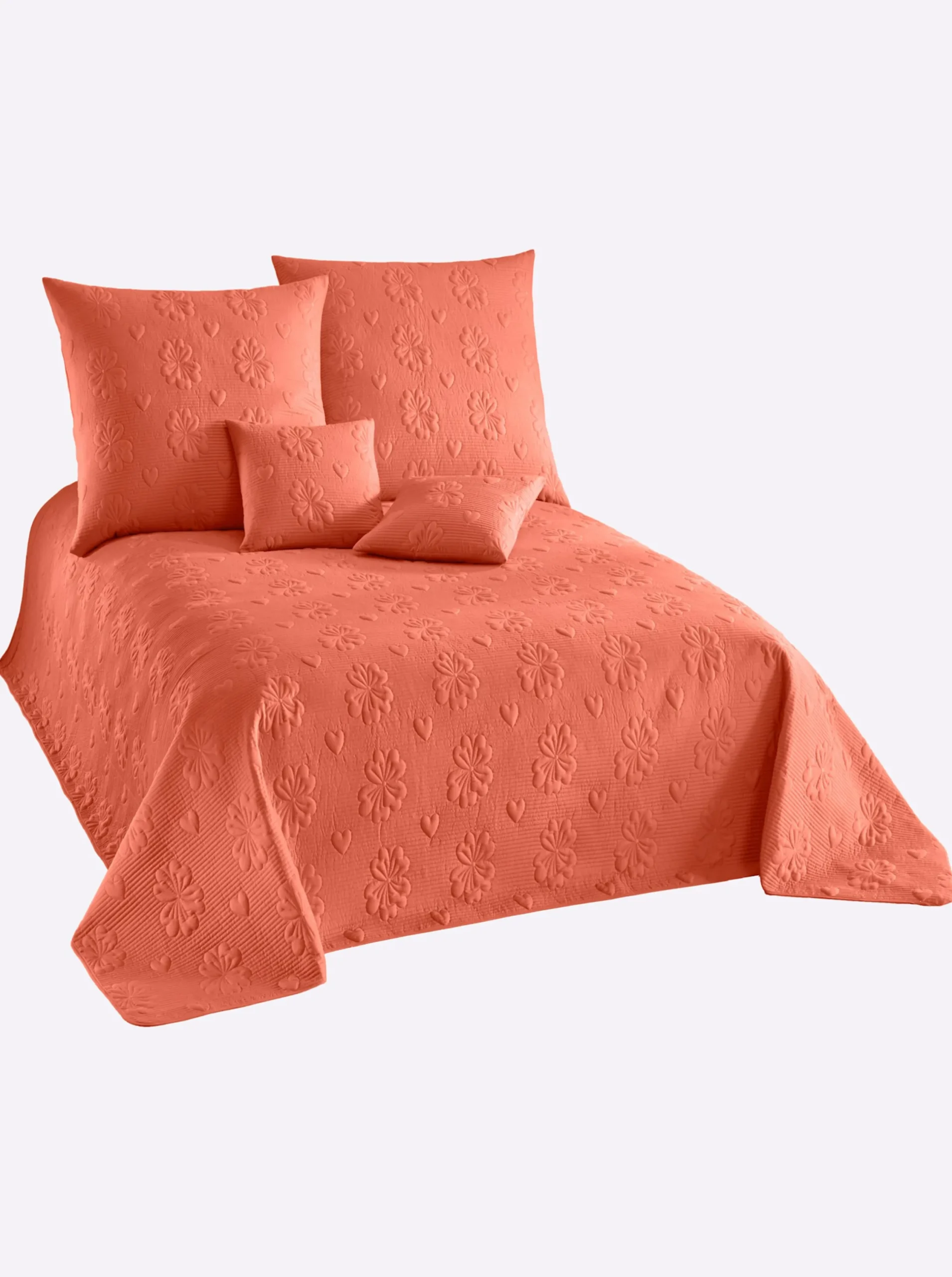 Tagesdecken|heine home Tagesdecke terracotta