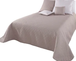 Tagesdecken|heine home Tagesdecke taupe-ecru