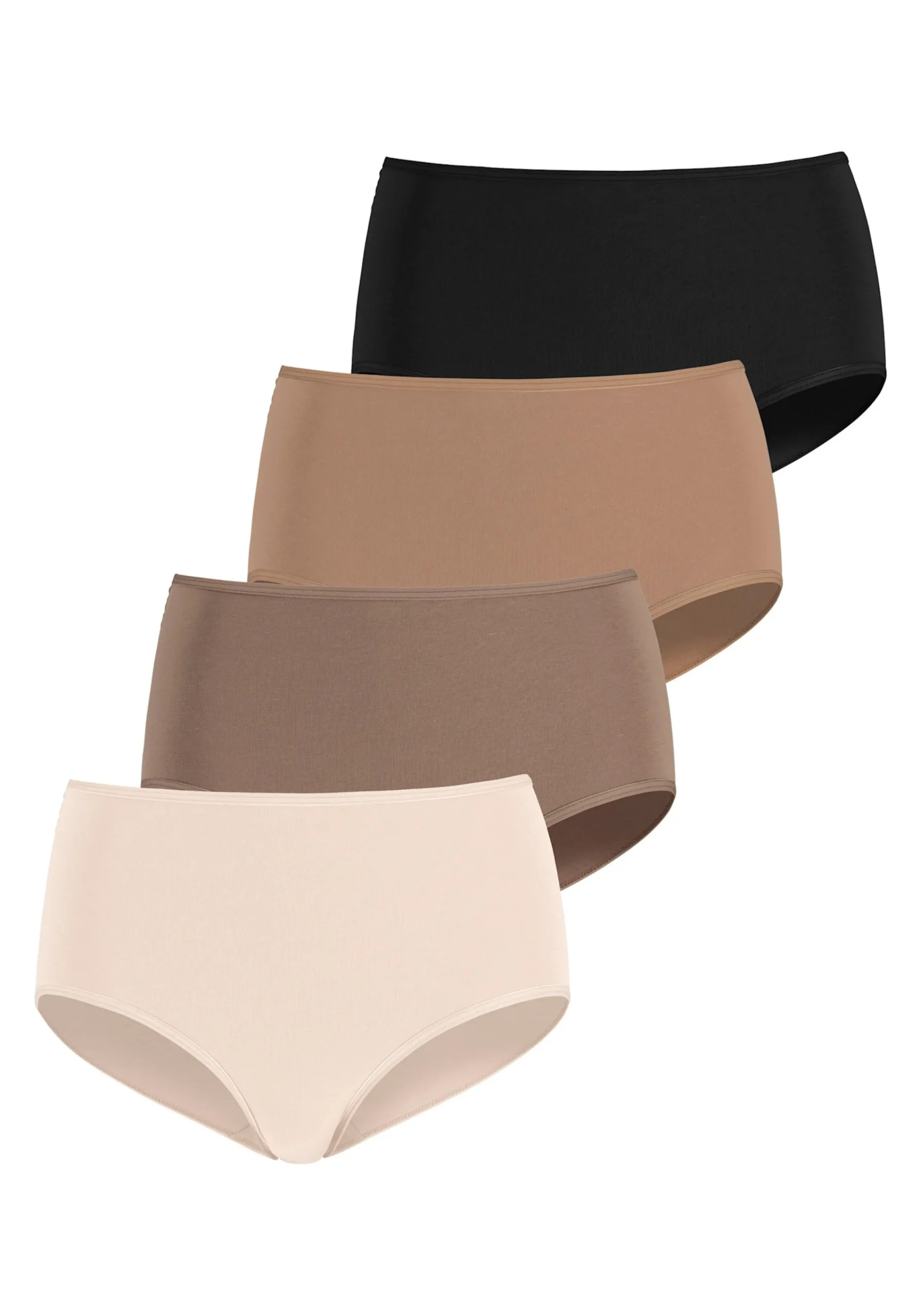 Unterhosen|LASCANA Taillenslip champagner,nougat,beige,schwarz