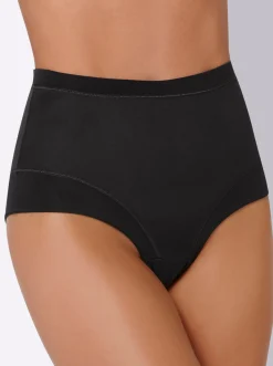 Unterhosen|wäschepur Taillenslip schwarz