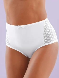 Unterhosen|wäschepur Taillenslip weiß