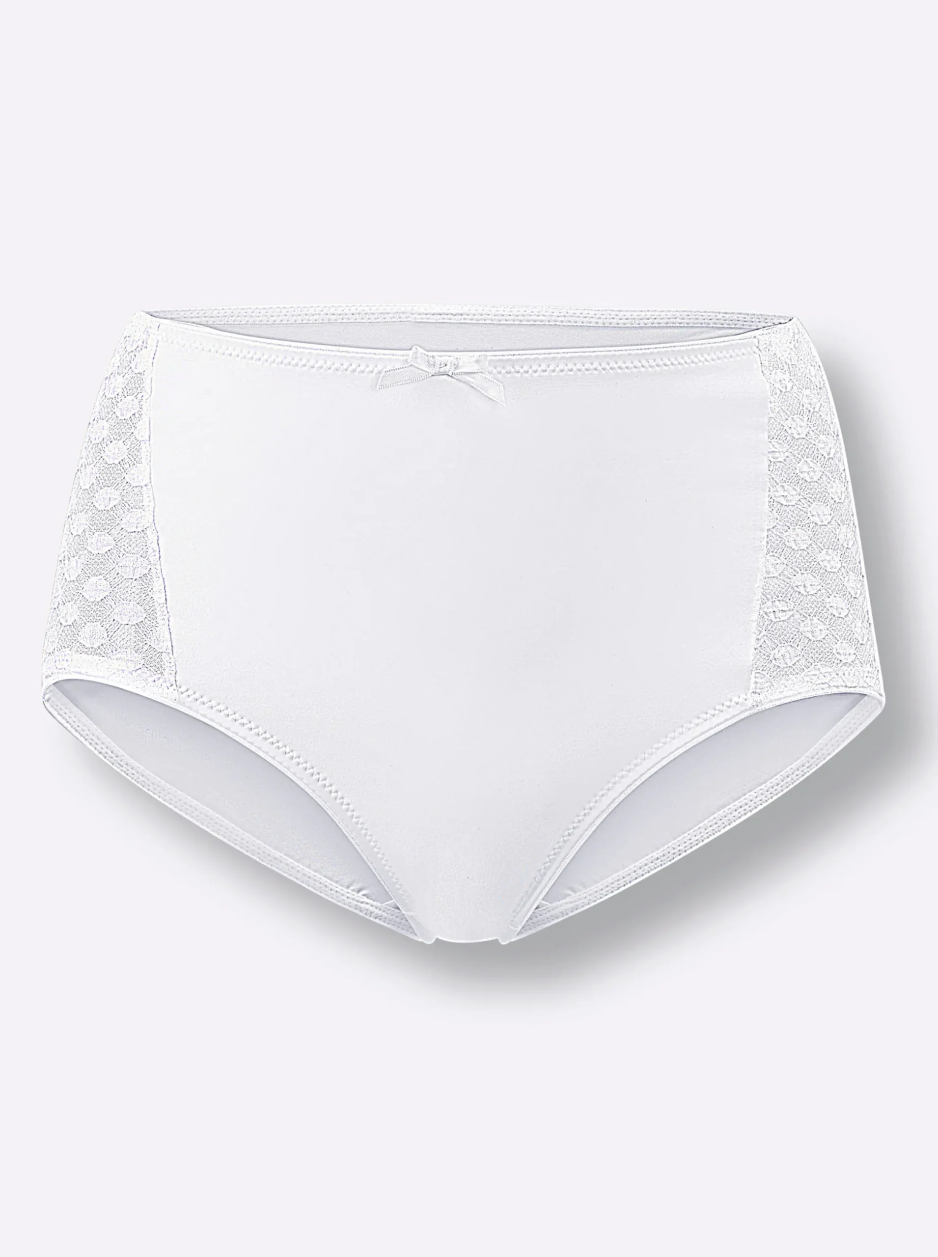 Unterhosen|wäschepur Taillenslip weiß