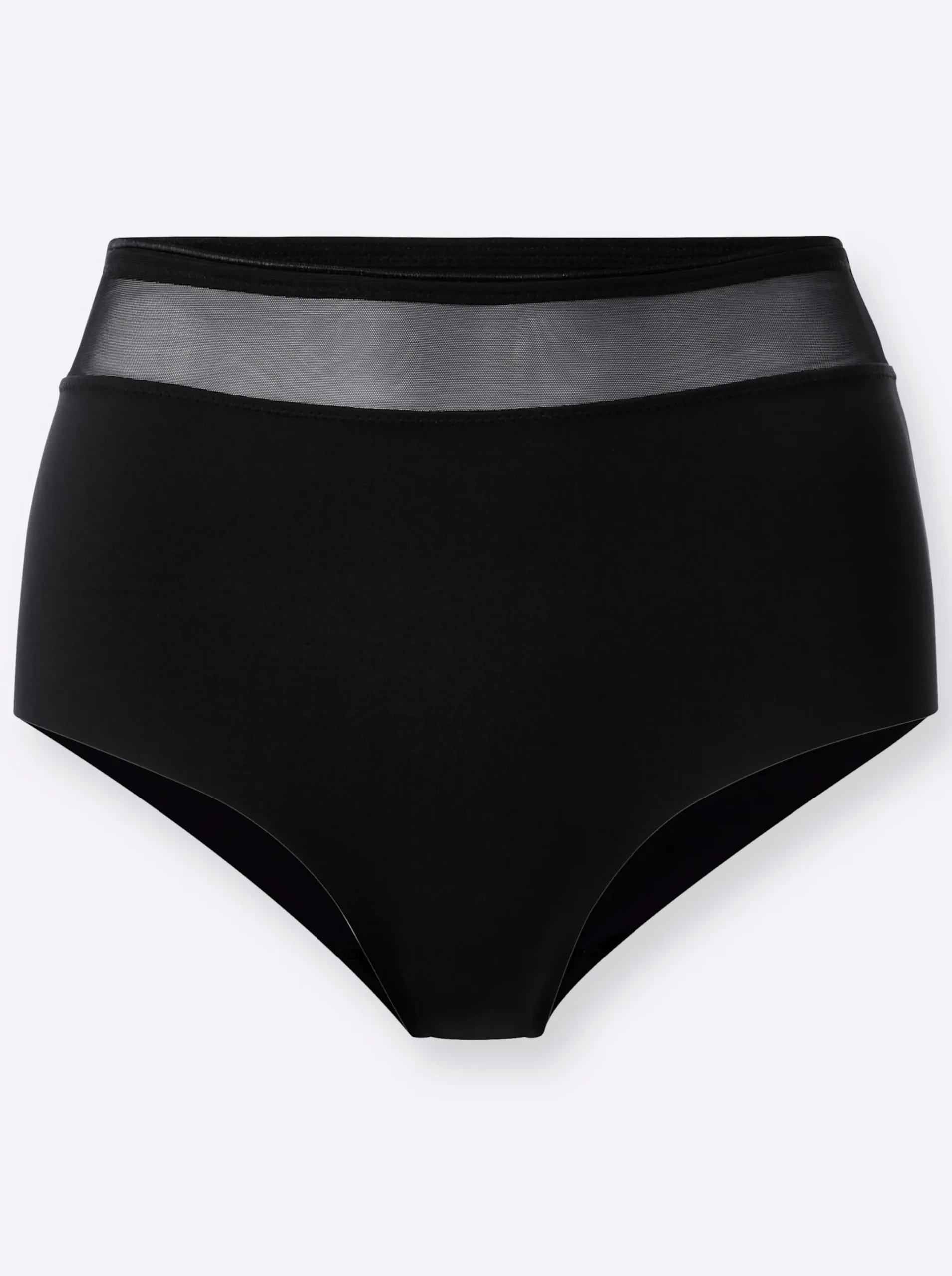 Unterhosen|wäschepur Taillenslip schwarz