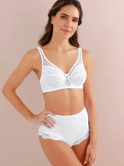 Unterhosen|wäschepur Taillenslip weiß
