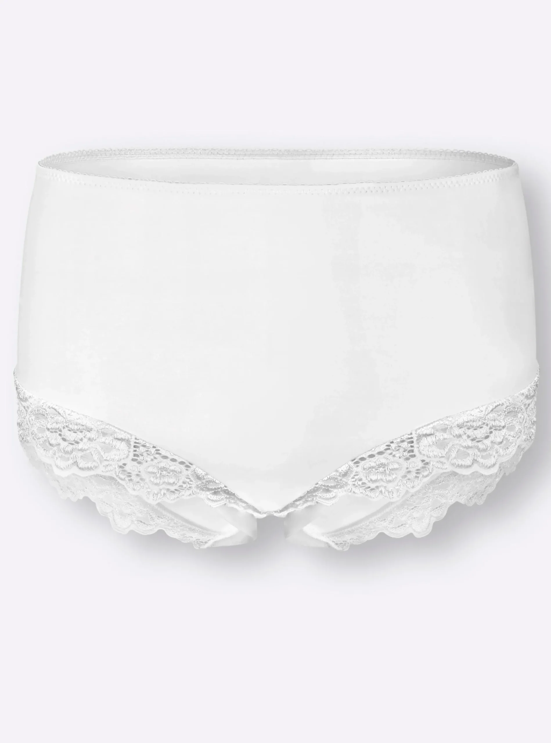 Unterhosen|wäschepur Taillenslip weiß