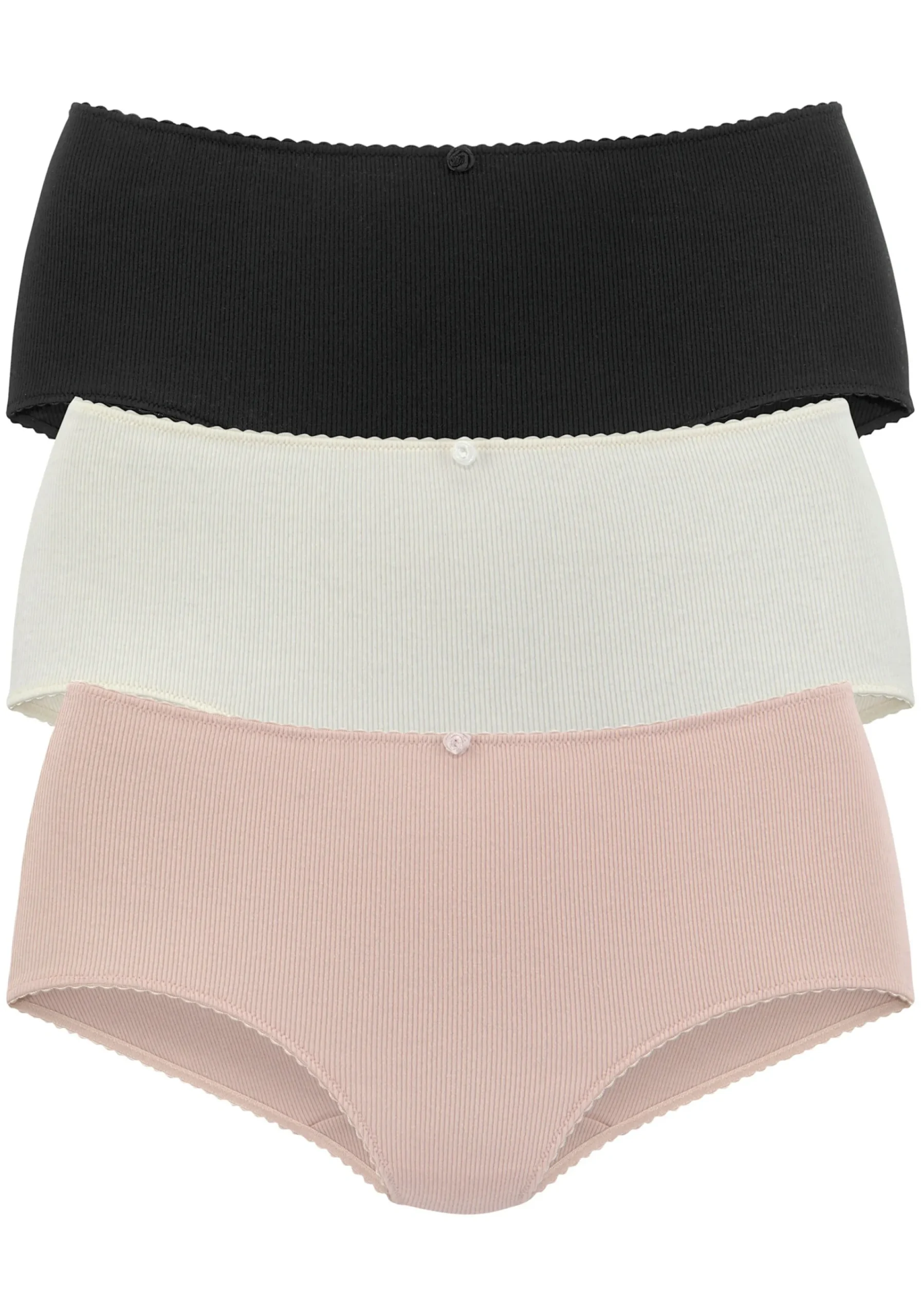 Unterhosen|Vivance Taillenslip rosé,creme,schwarz
