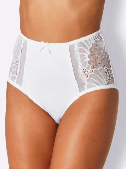 Unterhosen|wäschepur Taillenslip weiß
