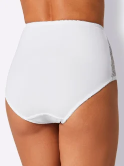 Unterhosen|wäschepur Taillenslip weiß