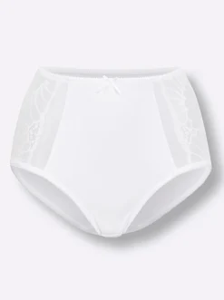 Unterhosen|wäschepur Taillenslip weiß