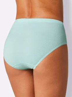 Unterhosen|Speidel Taillenslip 2xweiß,1xmarine,1xrosé,1xmint