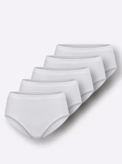 Unterhosen|Speidel Taillenslip 5xweiß