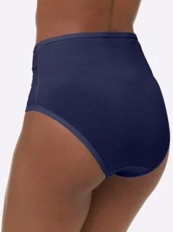 Unterhosen|wäschepur Taillenslip bleu+marine+bordeaux