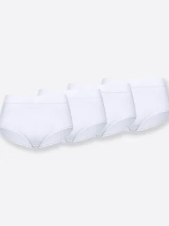 Unterhosen|wäschepur Taillenslip weiß