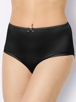 Unterhosen|wäschepur Taillenslip schwarz