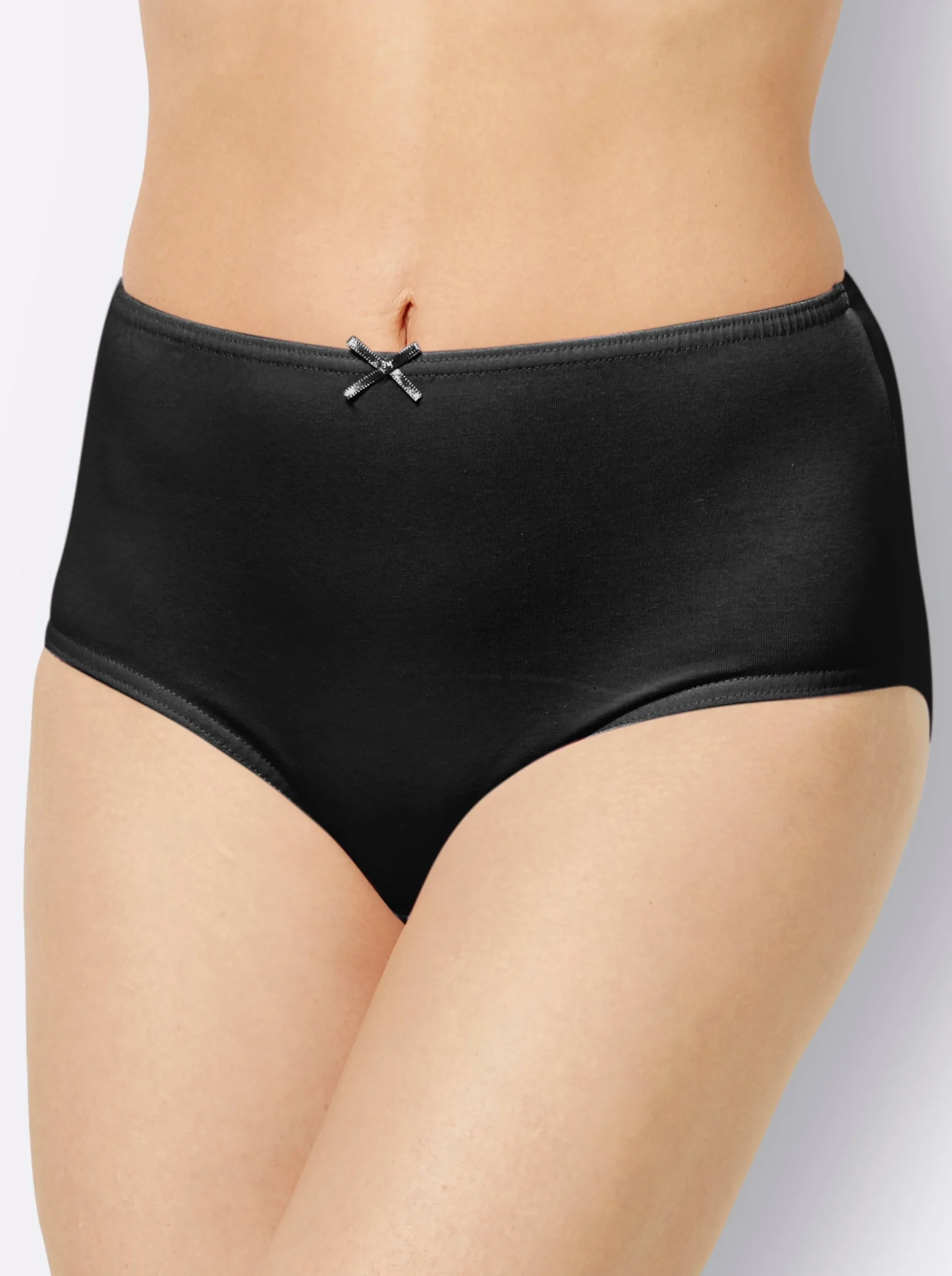 Unterhosen|wäschepur Taillenslip schwarz