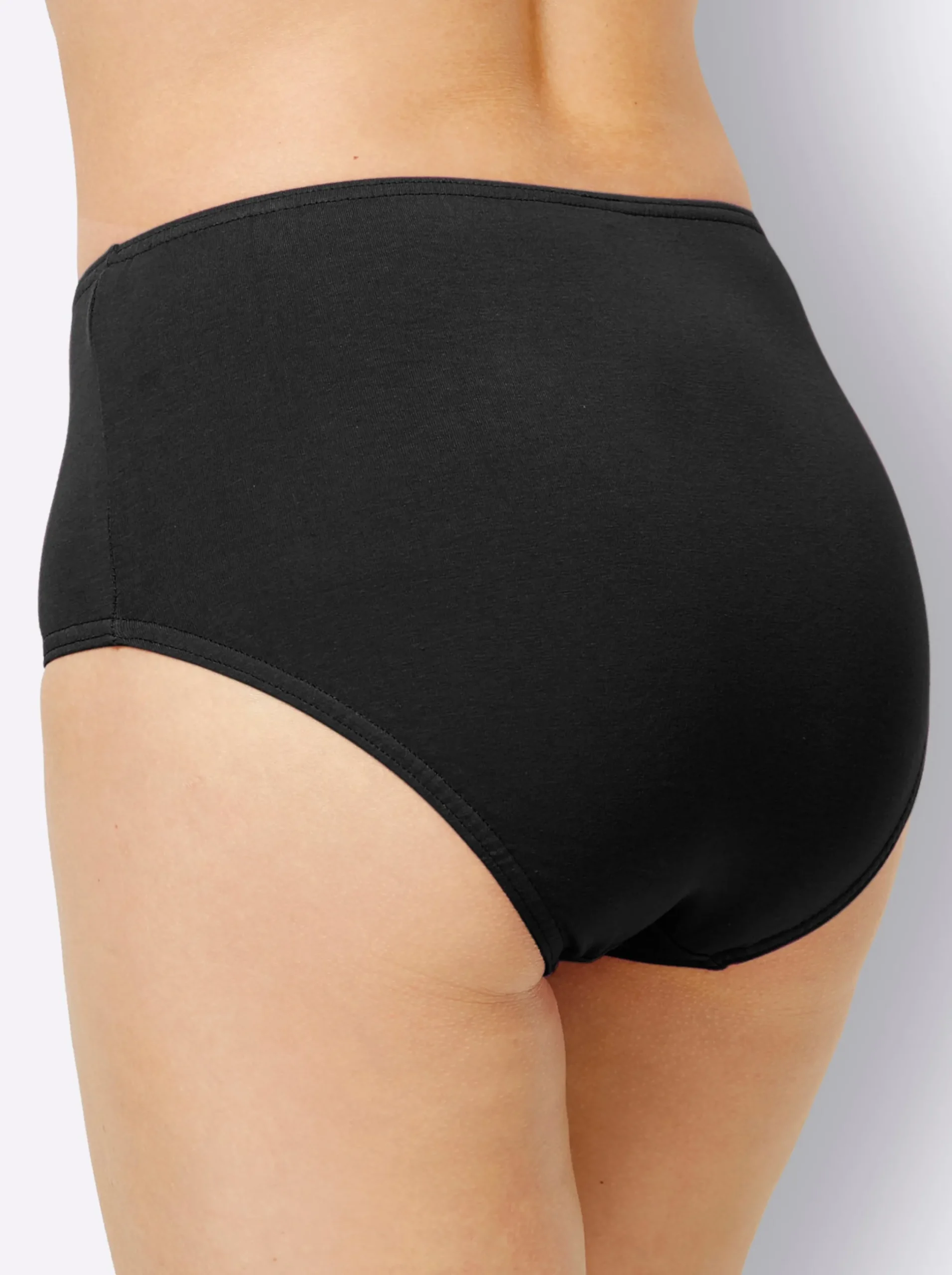 Unterhosen|wäschepur Taillenslip schwarz