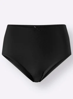 Unterhosen|wäschepur Taillenslip schwarz