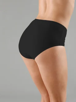 Unterhosen|wäschepur Taillenslip 5xweiß+5xschwarz