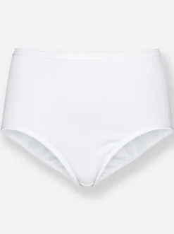 Unterhosen|wäschepur Taillenslip 5xweiß+5xschwarz