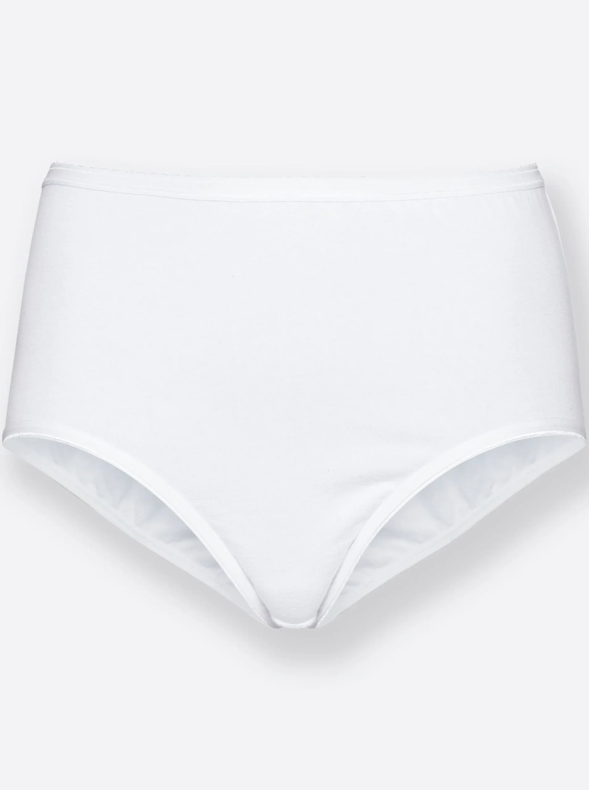 Unterhosen|wäschepur Taillenslip 5xweiß+5xschwarz