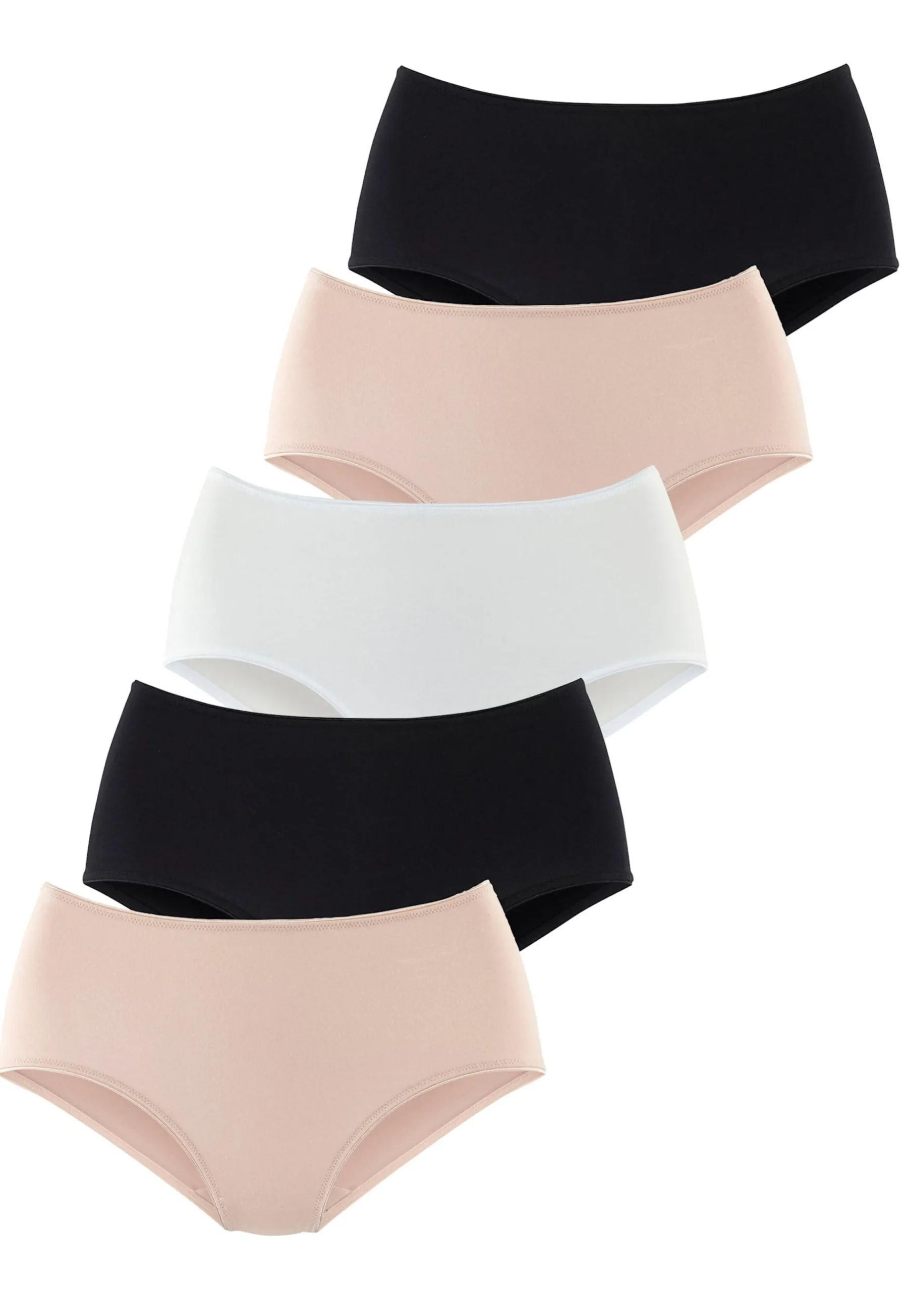 Unterhosen|LASCANA Taillenslip beige,creme,schwarz