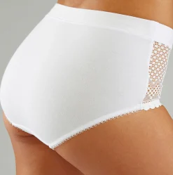 Unterhosen|LASCANA Taillenslip weiß