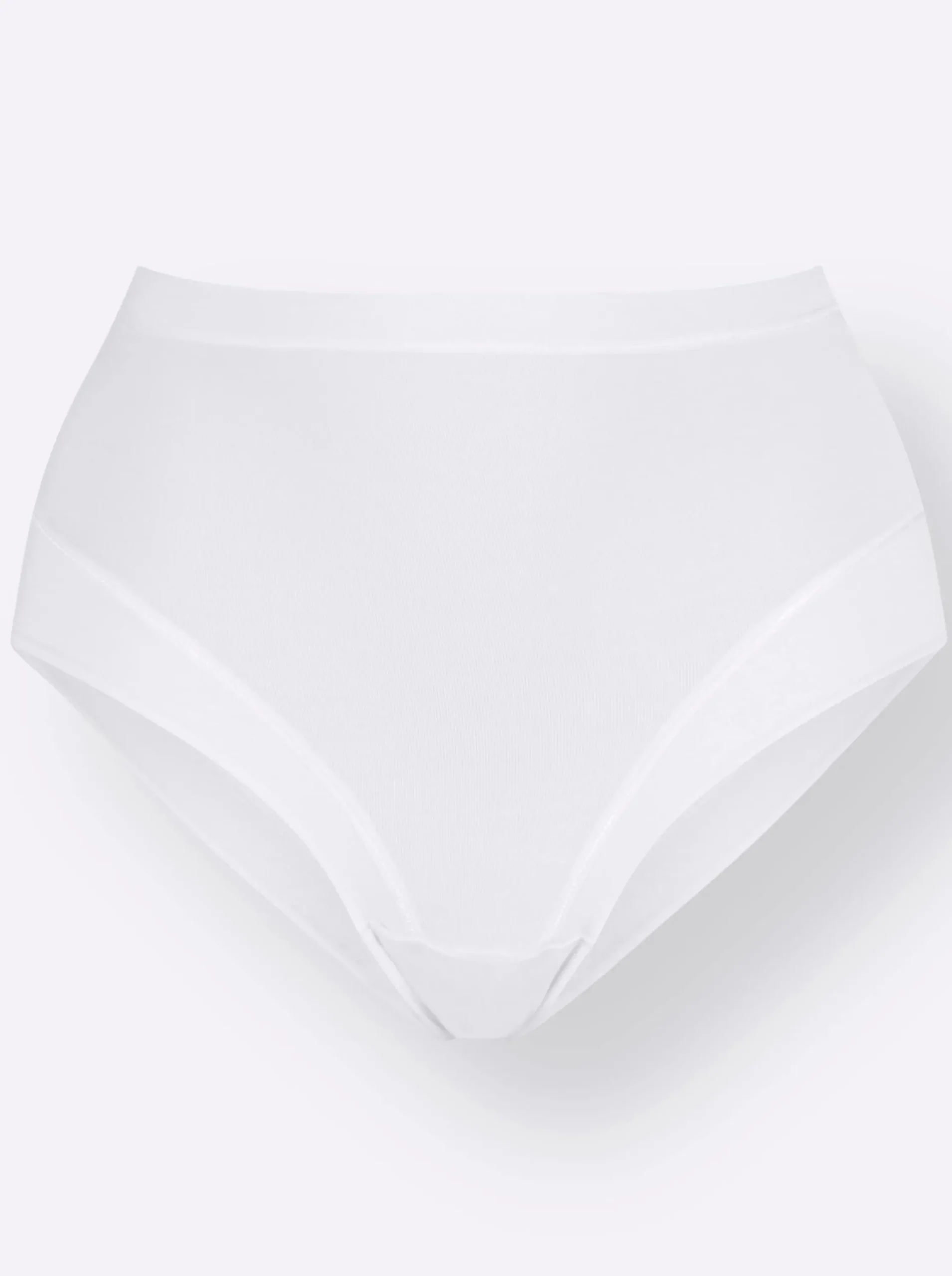 Unterhosen|wäschepur Taillenslip weiß