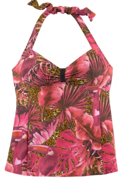Tankinis|LASCANA Tankini pink-bedruckt