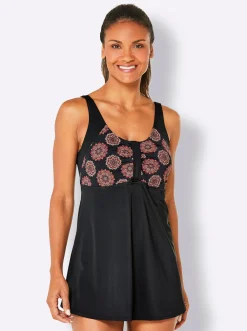 Tankinis|feel good Tankini-Top schwarz-rot