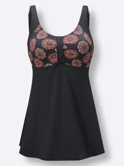 Tankinis|feel good Tankini-Top schwarz-rot