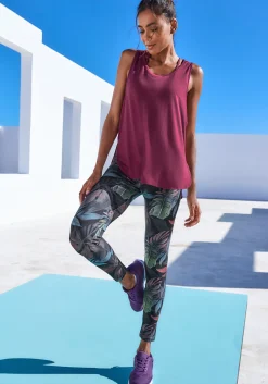 Shirts|LASCANA ACTIVE Tanktop dunkelrot