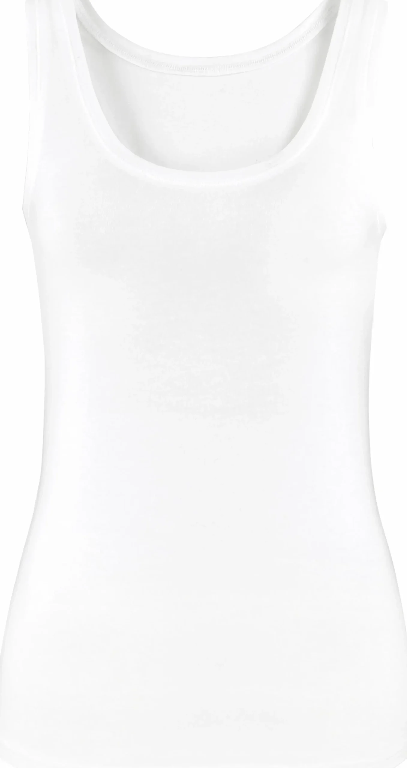 Strandmode|Blusen|Vivance Tanktop weiß