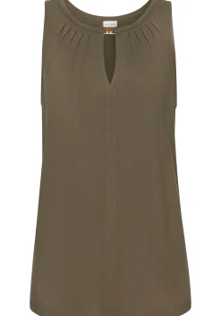 Strandmode|LASCANA Tanktop taupe