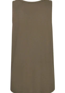 Strandmode|LASCANA Tanktop taupe