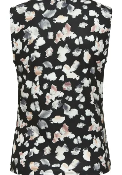 Shirts|LASCANA Tanktop schwarz-multi-bedruckt