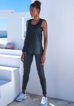 Shirts|LASCANA ACTIVE Tanktop dunkelblau