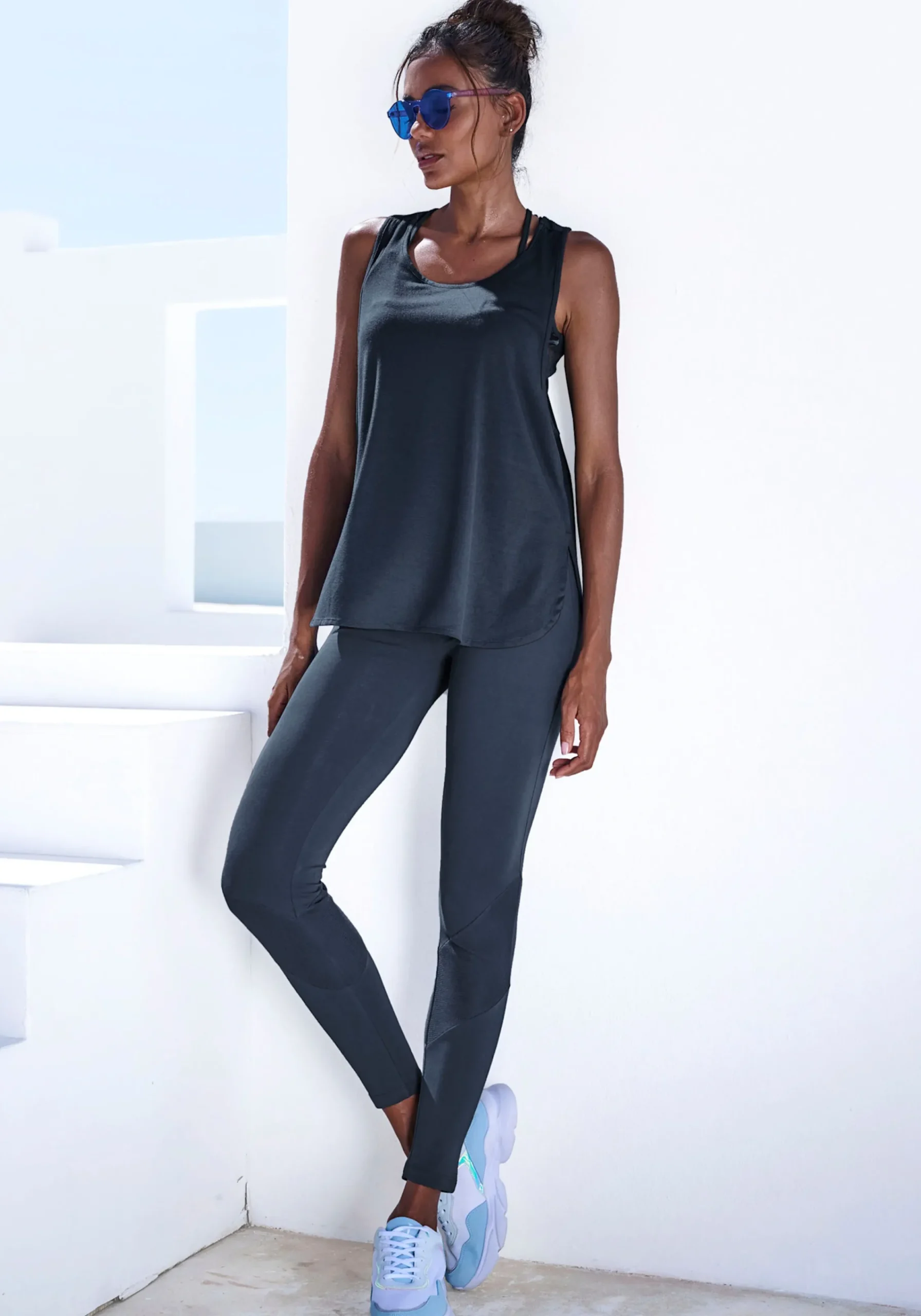 Shirts|LASCANA ACTIVE Tanktop dunkelblau