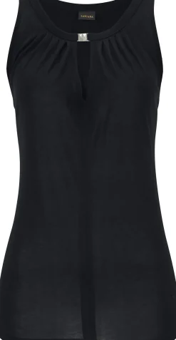 Strandmode|Shirts|LASCANA Tanktop schwarz