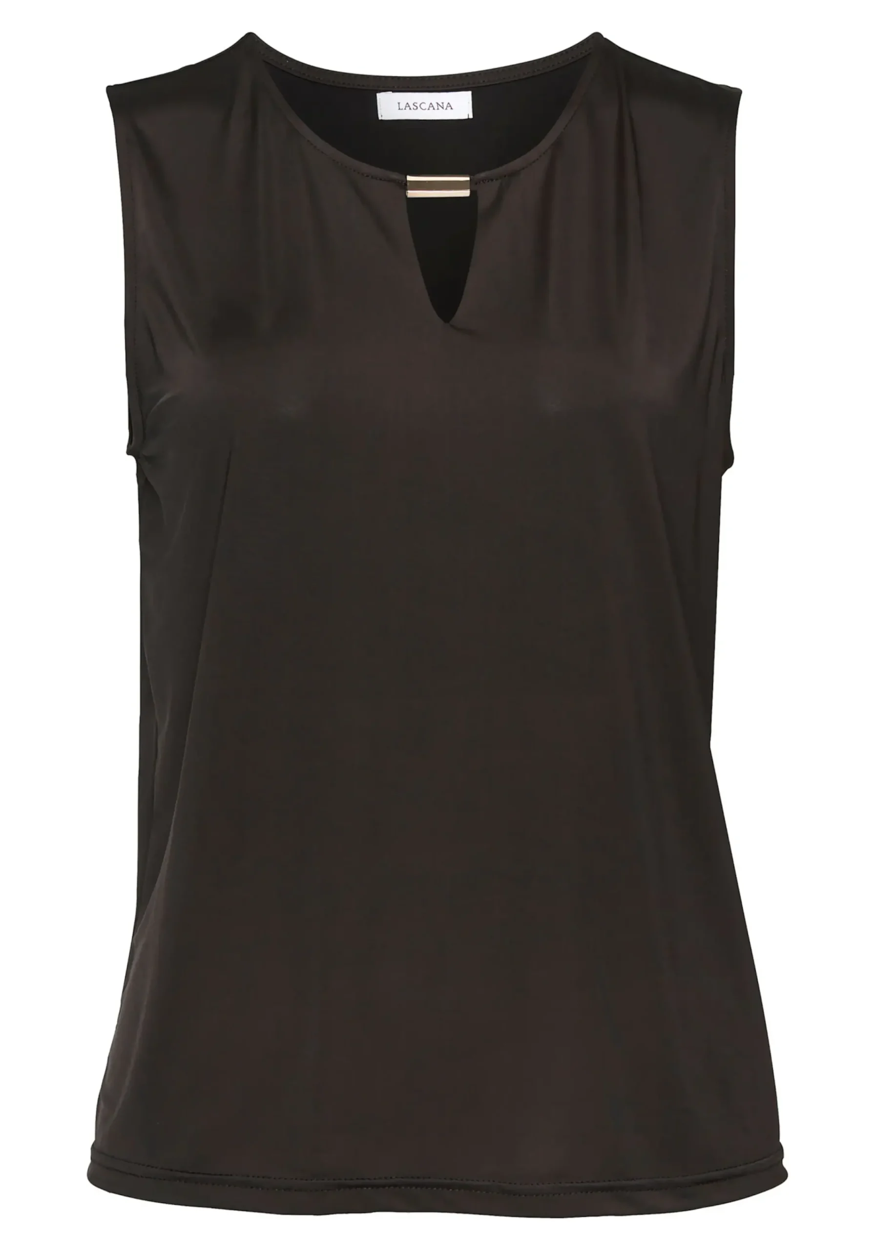 Strandmode|Shirts|LASCANA Tanktop schwarz