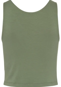 Shirts|LASCANA Tanktop dunkelgrün