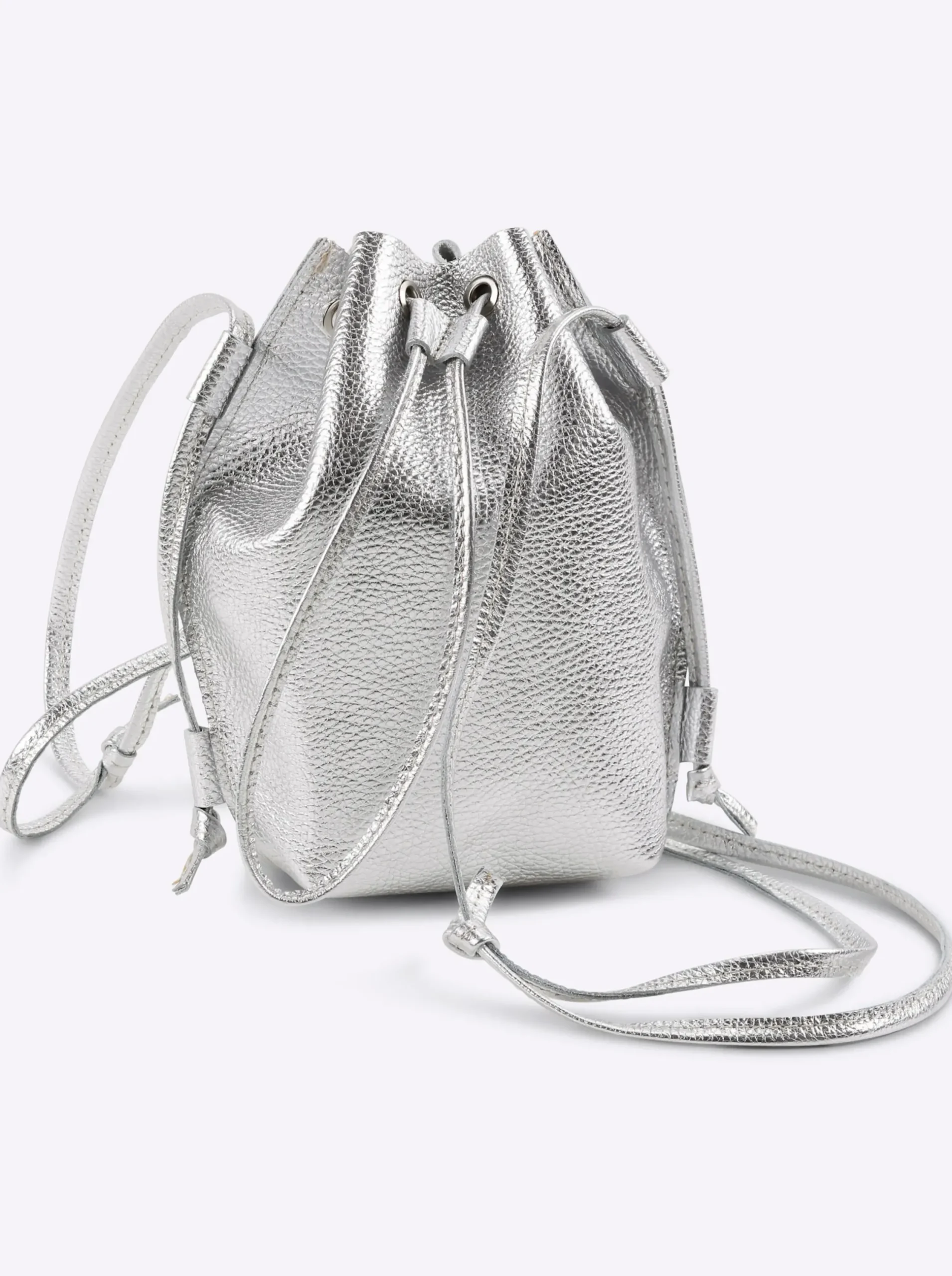 Taschen|heine Tasche silberfarben