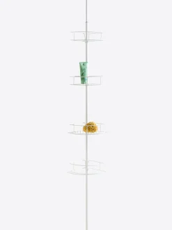Bad-accessoires|Regale|heine home Teleskopregal weiß