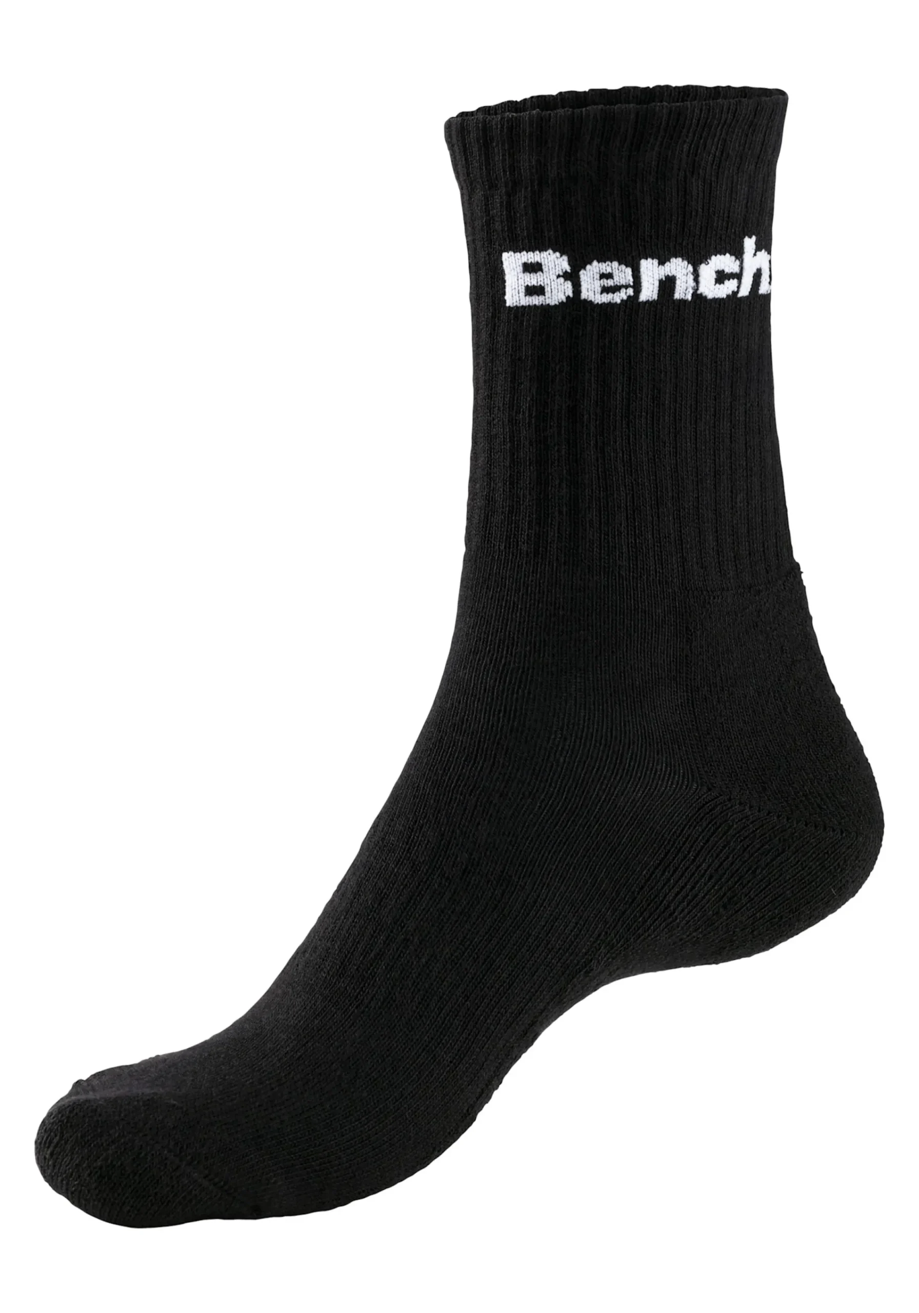 Strümpfe & Socken|Bench. Tennissocken 6xschwarz