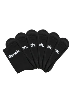 Strümpfe & Socken|Bench. Tennissocken 6xschwarz
