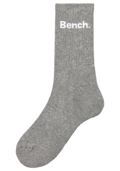 Strümpfe & Socken|Bench. Tennissocken 2xschwarz,2xweiß,2xgrau-meliert