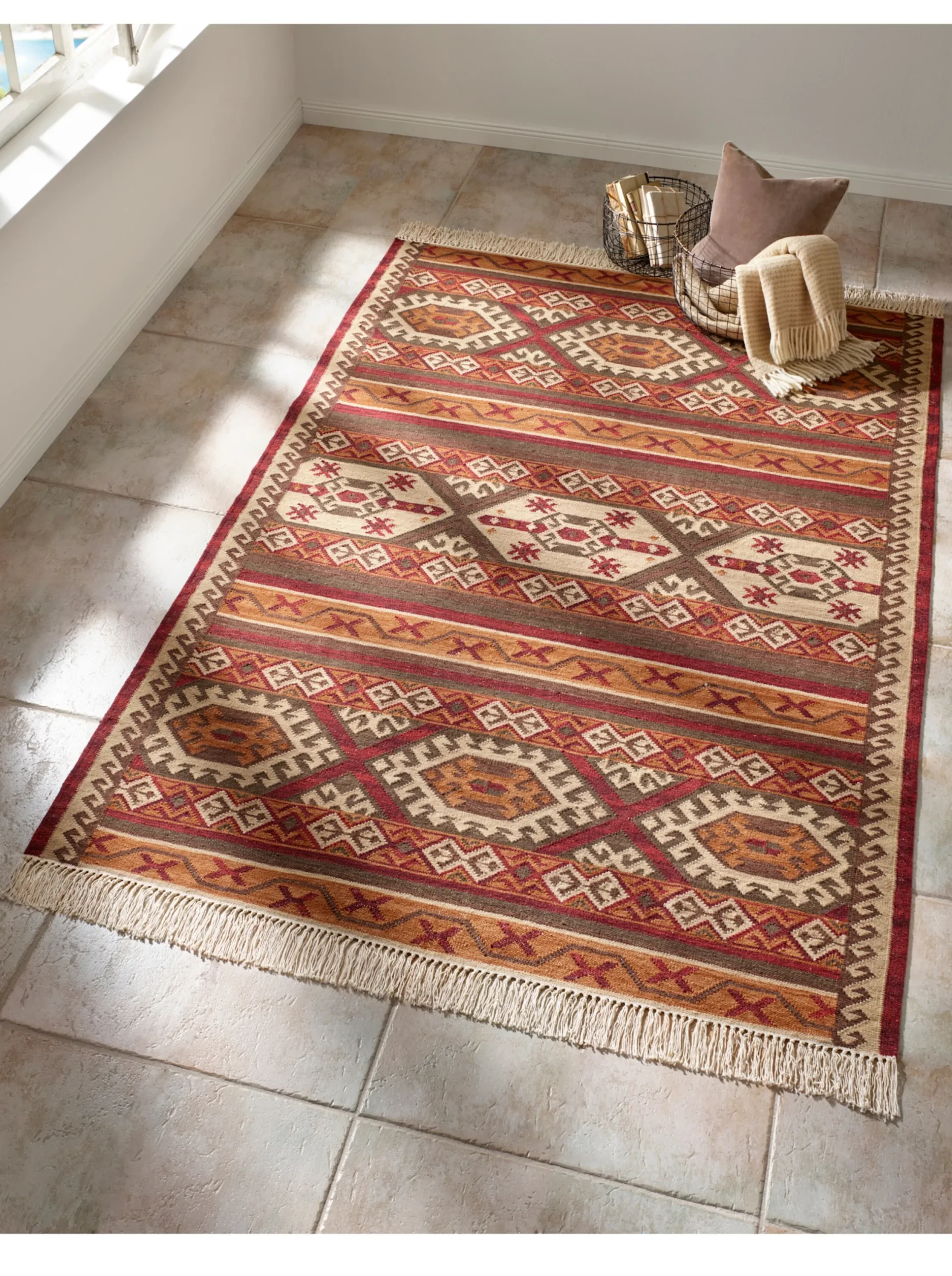 Teppiche|heine home Teppich terracotta-bunt