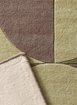 Teppiche|heine home Teppich braun-grün