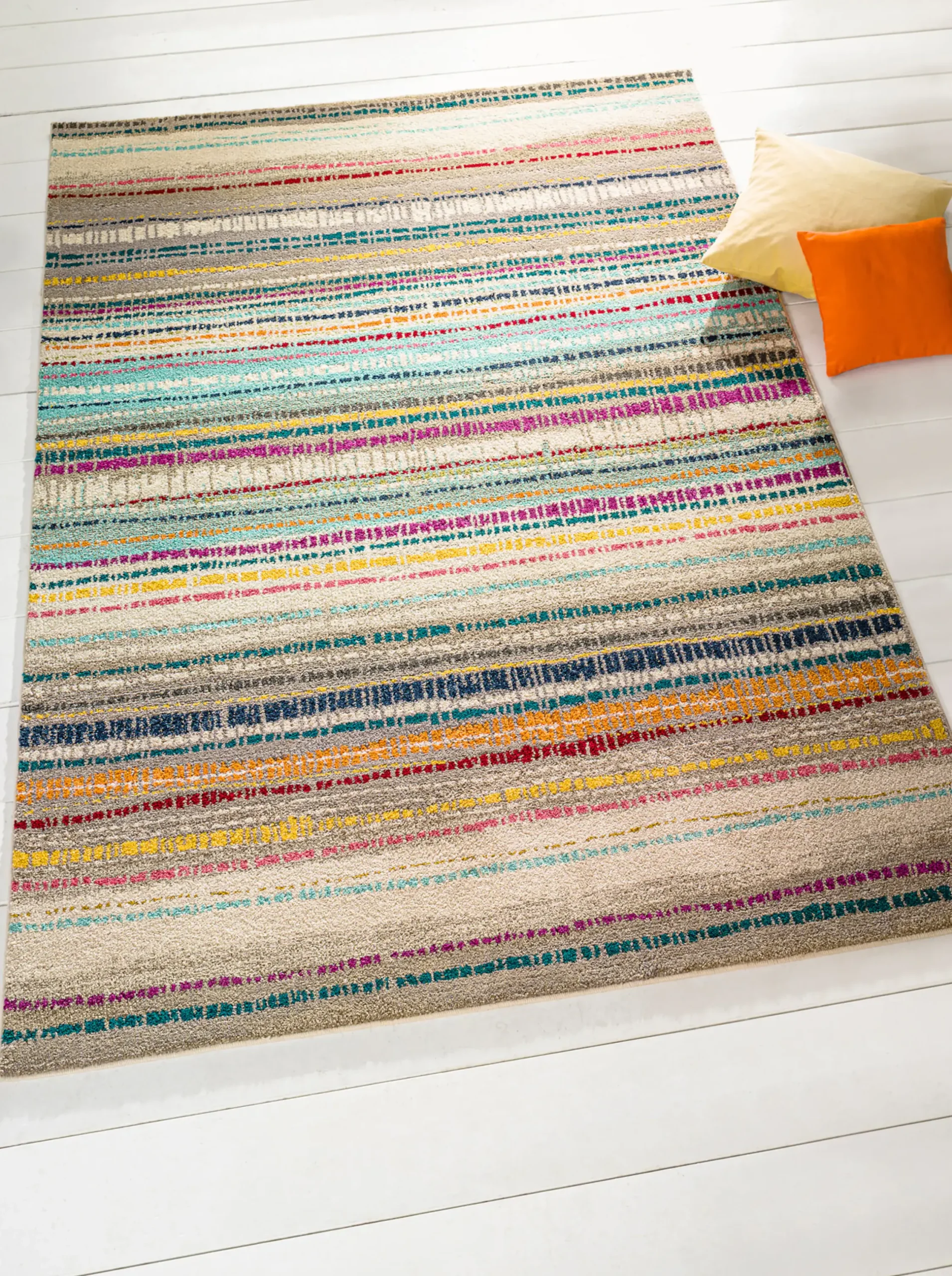 Teppiche|heine home Teppich ecru-bunt