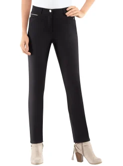 Hosen|Stehmann Comfort line Thermohose in elastischer Bengalin-Qualität schwarz