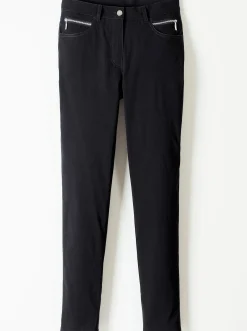 Hosen|Stehmann Comfort line Thermohose in elastischer Bengalin-Qualität schwarz